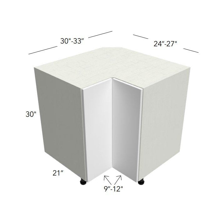Fabuwood Illume Tuscany Como Ash 2 Corner Cabinets Kitchen Cabinet – ITCA2-LSB36 - image 1