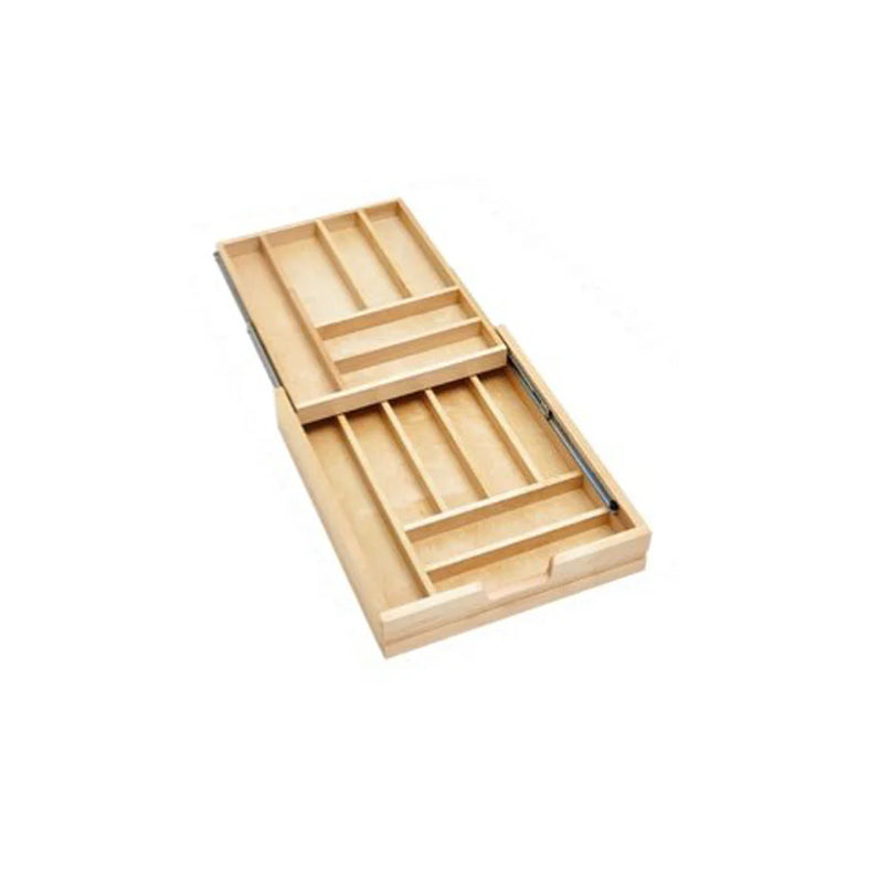 Fabuwood Quest Discovery Frost 21" W 2 Tier Cutlery Drawer - image 1