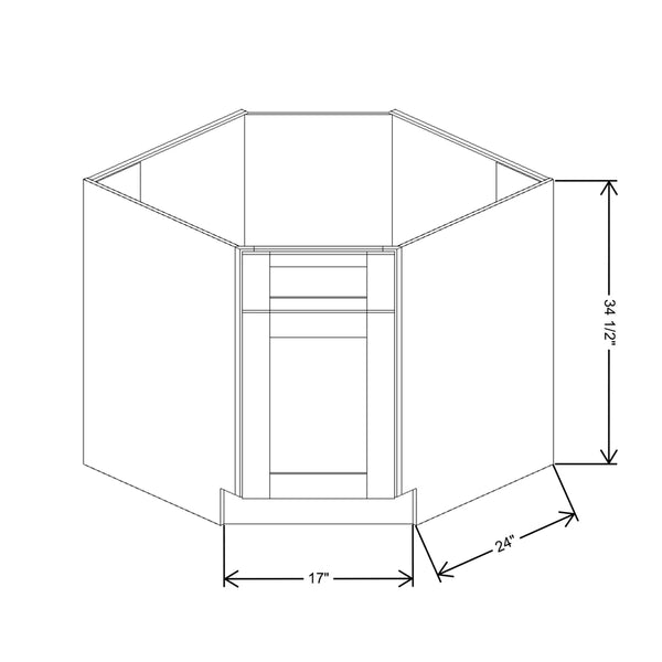 Corner Sink Base Cabinets