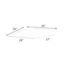 Fabuwood Value Premium Hallmark Frost 36" W Corner Sink Floor - image 1