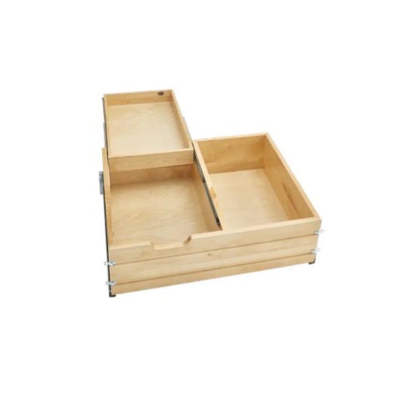 Fabuwood Allure Galaxy Linen 36" W Deep Tiered Drawer w/Blum Sides