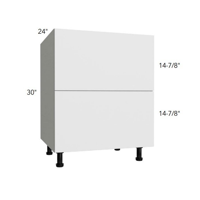 Fabuwood Illume Tuscany Como Ash 2 Drawer Base Cabinets Kitchen Cabinet – ITCA2-DB36-2 - image 1