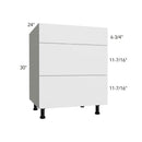 Fabuwood Illume Tuscany Como Ash 2 Drawer Base Cabinets Kitchen Cabinet – ITCA2-DB24-3 - image 1
