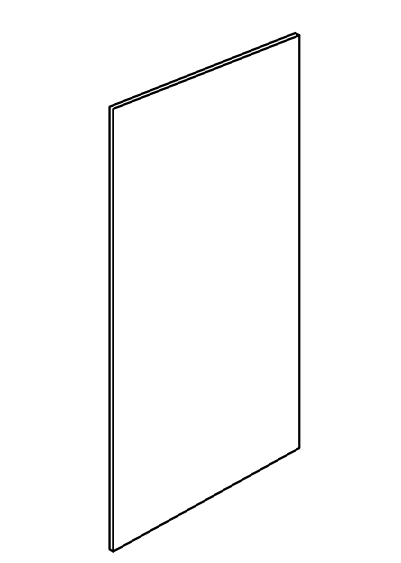 AR-FBP489614 1 Finished Back Panel | TSG Forevermark Woodland Brown Shaker