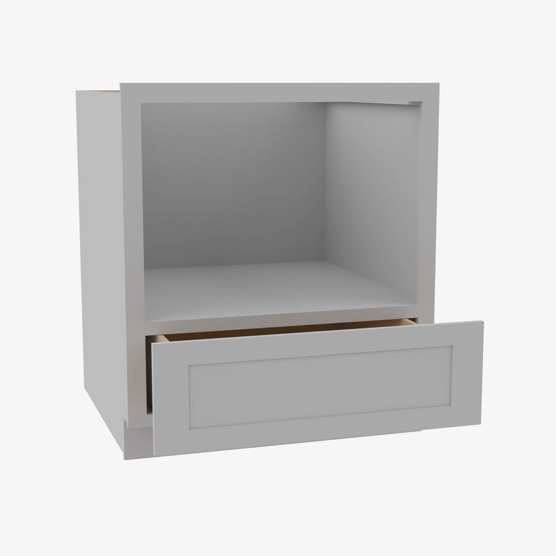 AB-B24MW 30W 24 Inch Microwave Base Cabinet | Lait Gray Shaker - image 9