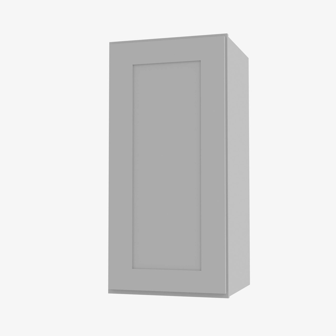 AB-W1512 Single Door Cabinets 15 Inch Wall Cabinet | Lait Grey Shaker