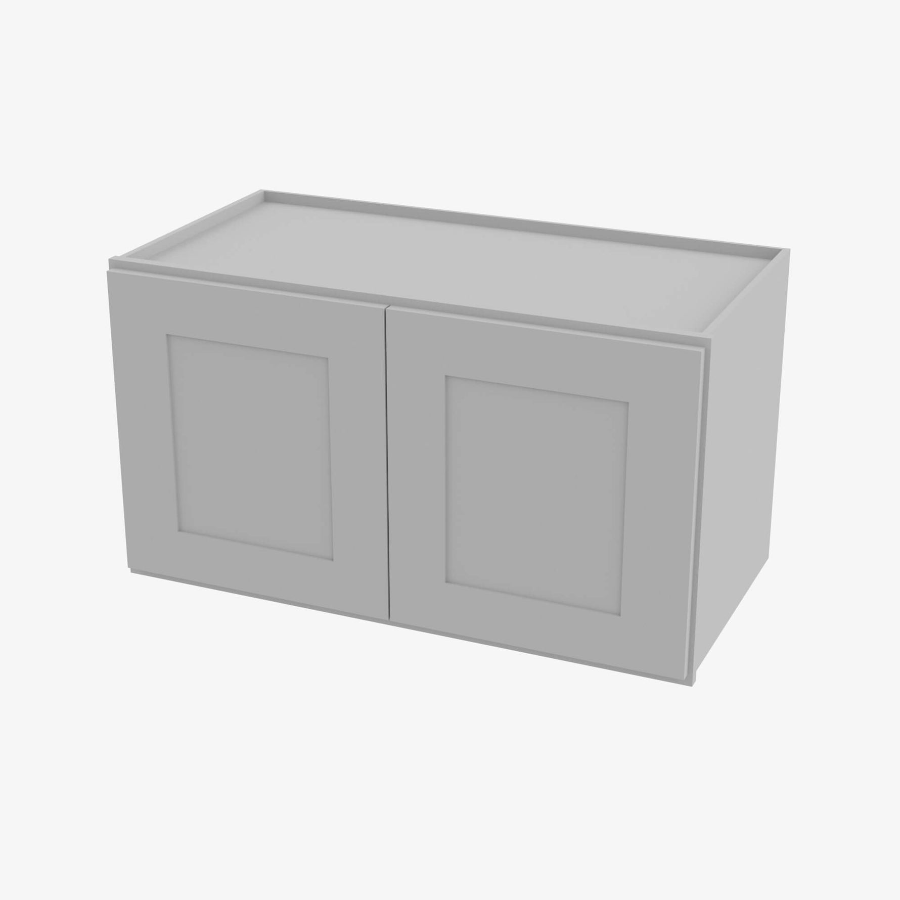 AB-W3024B Double Door 30 Inch Wall Cabinet | Lait Grey Shaker - image 1