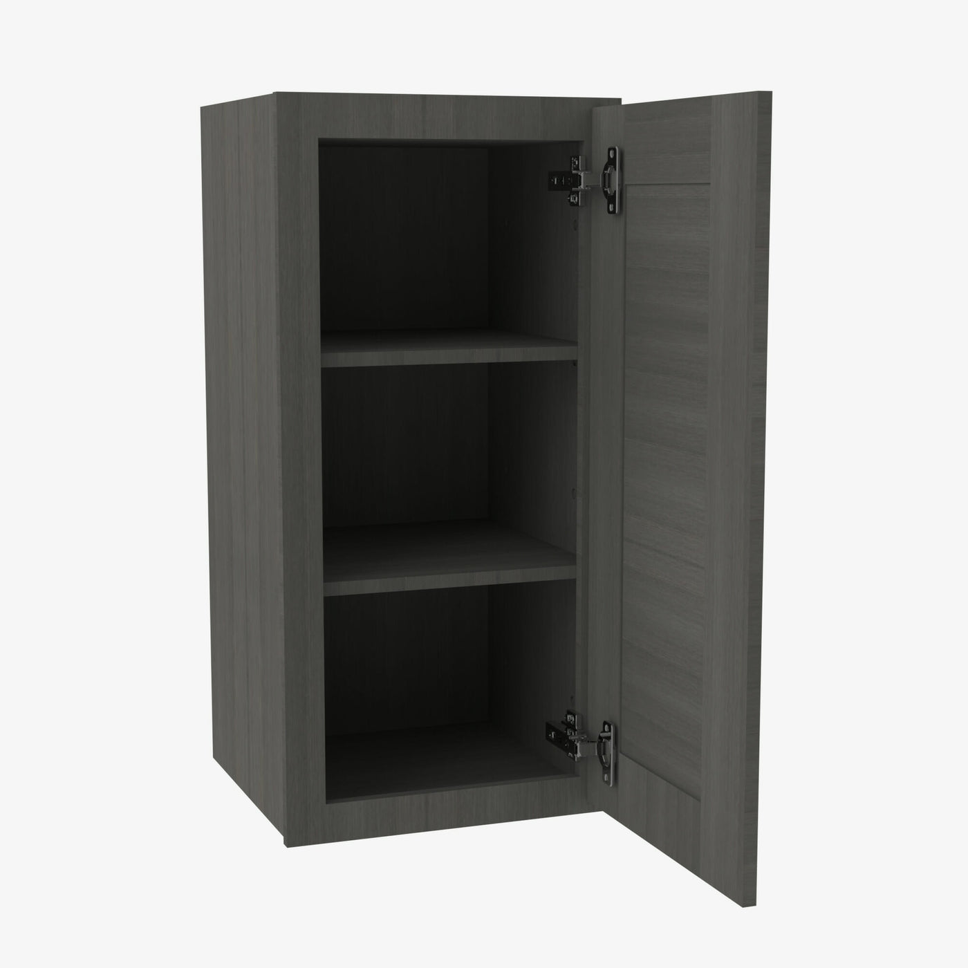 AG-W2112 Single Door Cabinets 21 Inch Wall Cabinet | Greystone Shaker