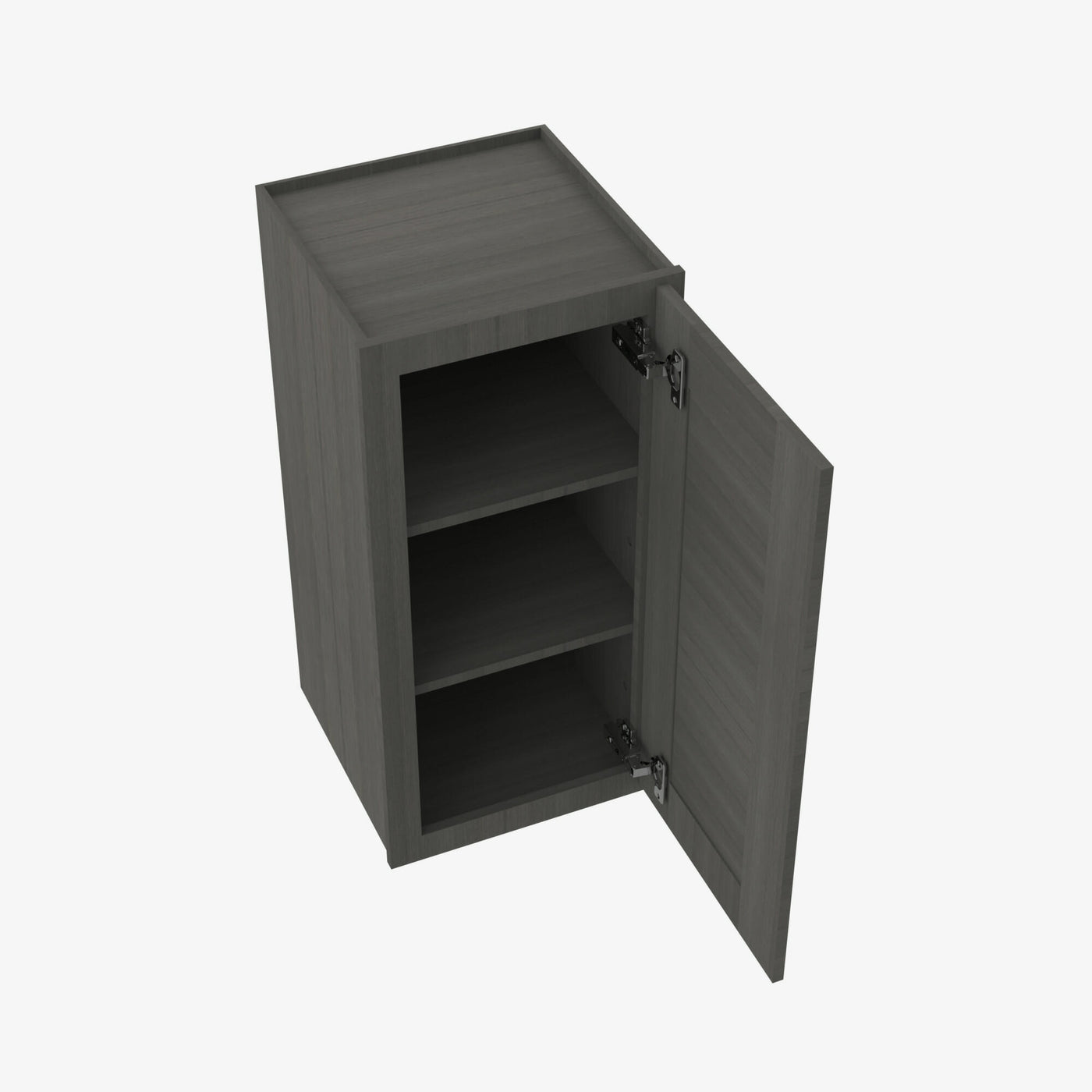 AG-W2112 Single Door Cabinets 21 Inch Wall Cabinet | Greystone Shaker