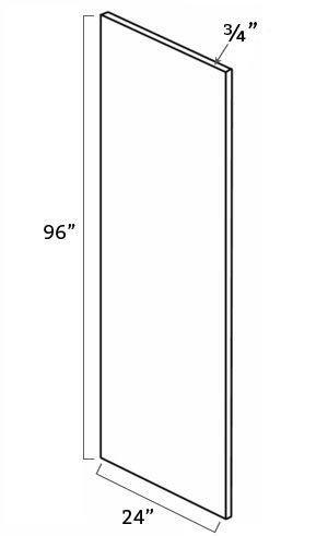 AZ-REP2496-3/4 Refrigerator End Panels | TSG Forevermark Champagne Maple Shaker