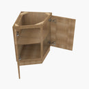 AH-AB24 24 Inch Base Angle Base Cabinets Cabinet | Homestead OAK Shaker - image 7