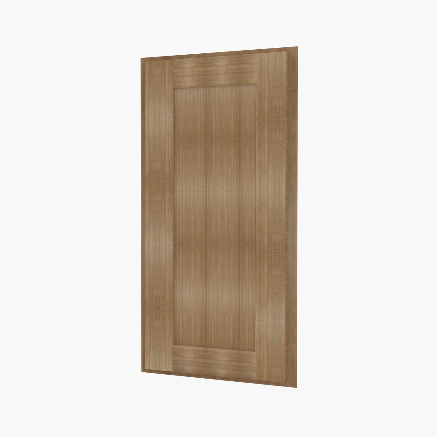 AH-AW42 Single Door Cabinets 42 Inch Wall Angle Corner Cabinet | Homestead OAK Shaker