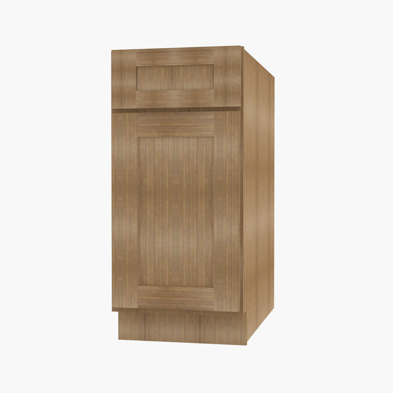 AH-B09 Single Door Cabinets 9 Inch Base Cabinet | Homestead OAK Shaker - image 2