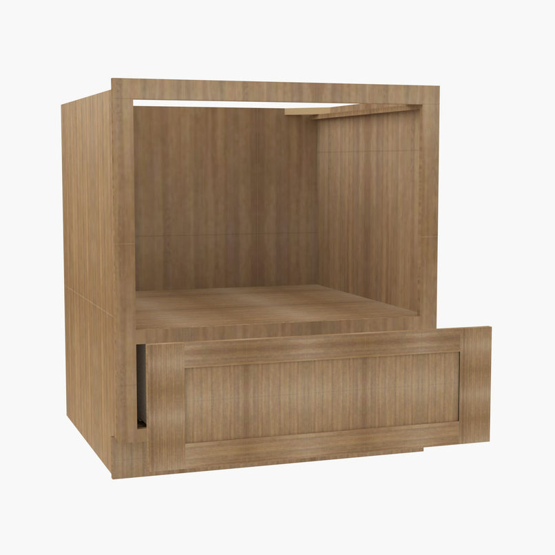AH-B27MW 30W 27 Inch Microwave Base Cabinet | Homestead OAK Shaker - image 9
