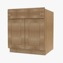AH-B36B Double Door 36 Inch Base Cabinet | Homestead OAK Shaker - image 8