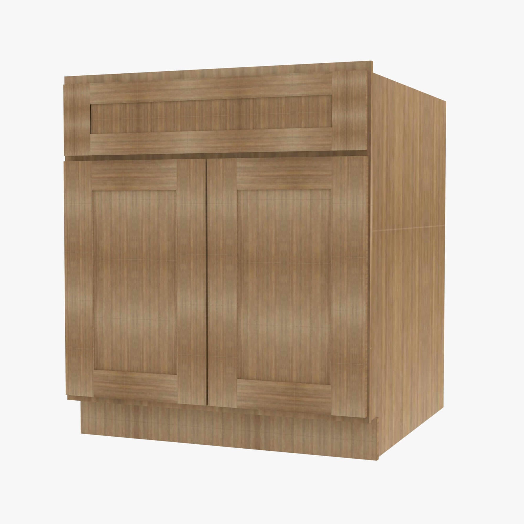 AH-B24B Double Door 24 Inch Base Cabinet | Homestead OAK Shaker - image 2