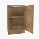 AH-BTC12R Single Door Cabinets 12 Inch Base Base Transitional Cabinet Right | Homestead OAK Shaker - image 2