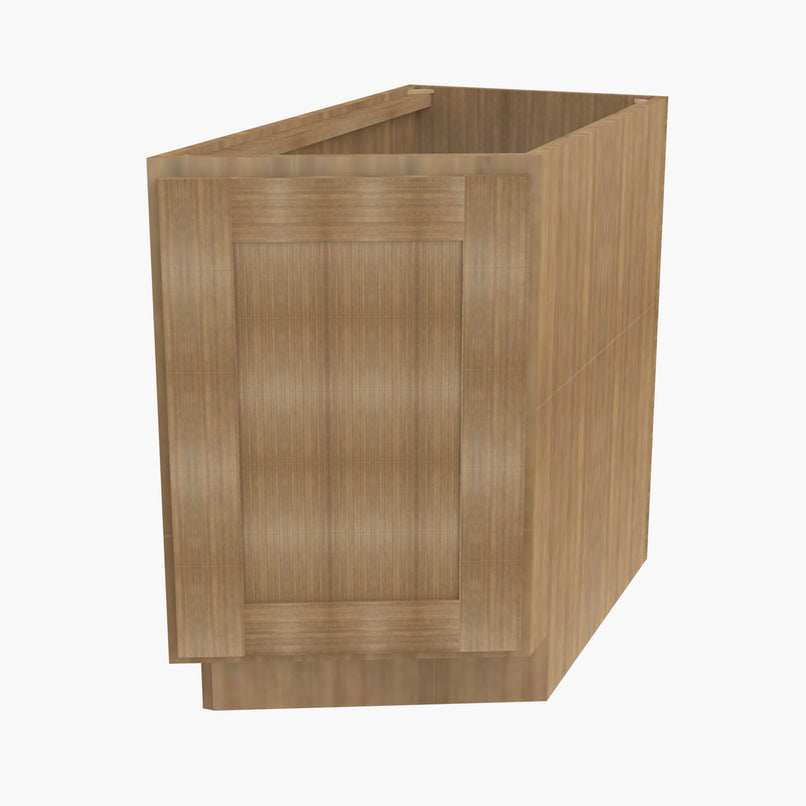 AH-BTC12L Single Door Cabinets 12 Inch Base Base Transitional Cabinet Left | Homestead OAK Shaker - image 10