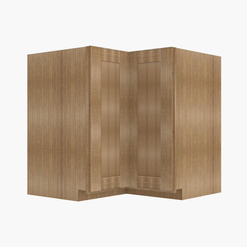 AH-LS3612S EZR3612 Single Door Cabinets 36 Inch Easy EZ Reach Lazy Susan Cabinets Base Corner Cabinet | Homestead OAK Shaker - image 4