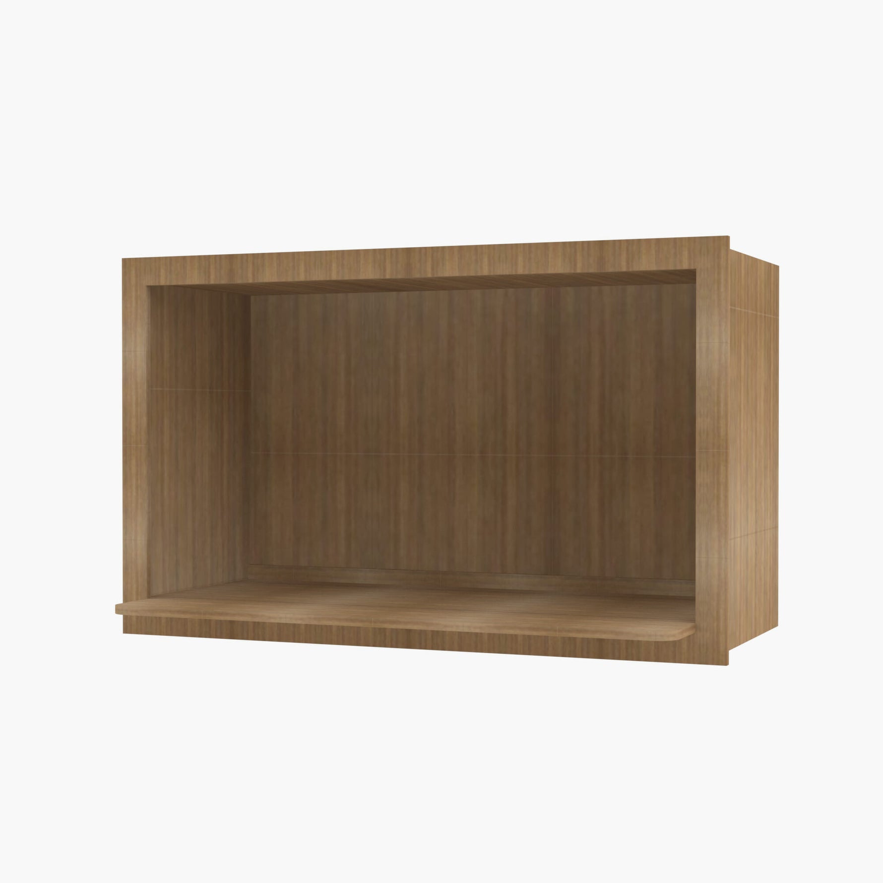 AH-MWO3018PM-12 30 Inch Microwave Oven Wall Cabinet | Homestead OAK Shaker - image 2
