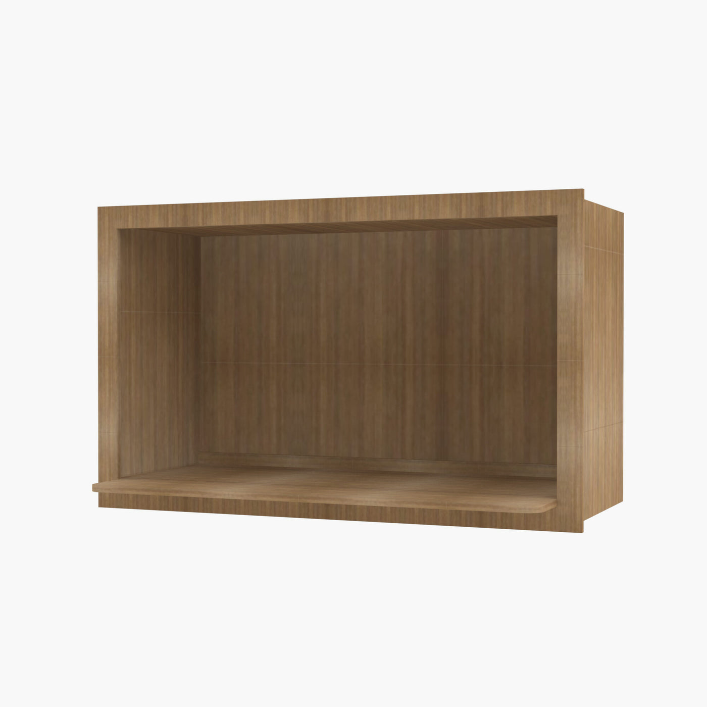 AH-MWO3018PM-12 30 Inch Microwave Oven Wall Cabinet | Homestead OAK Shaker