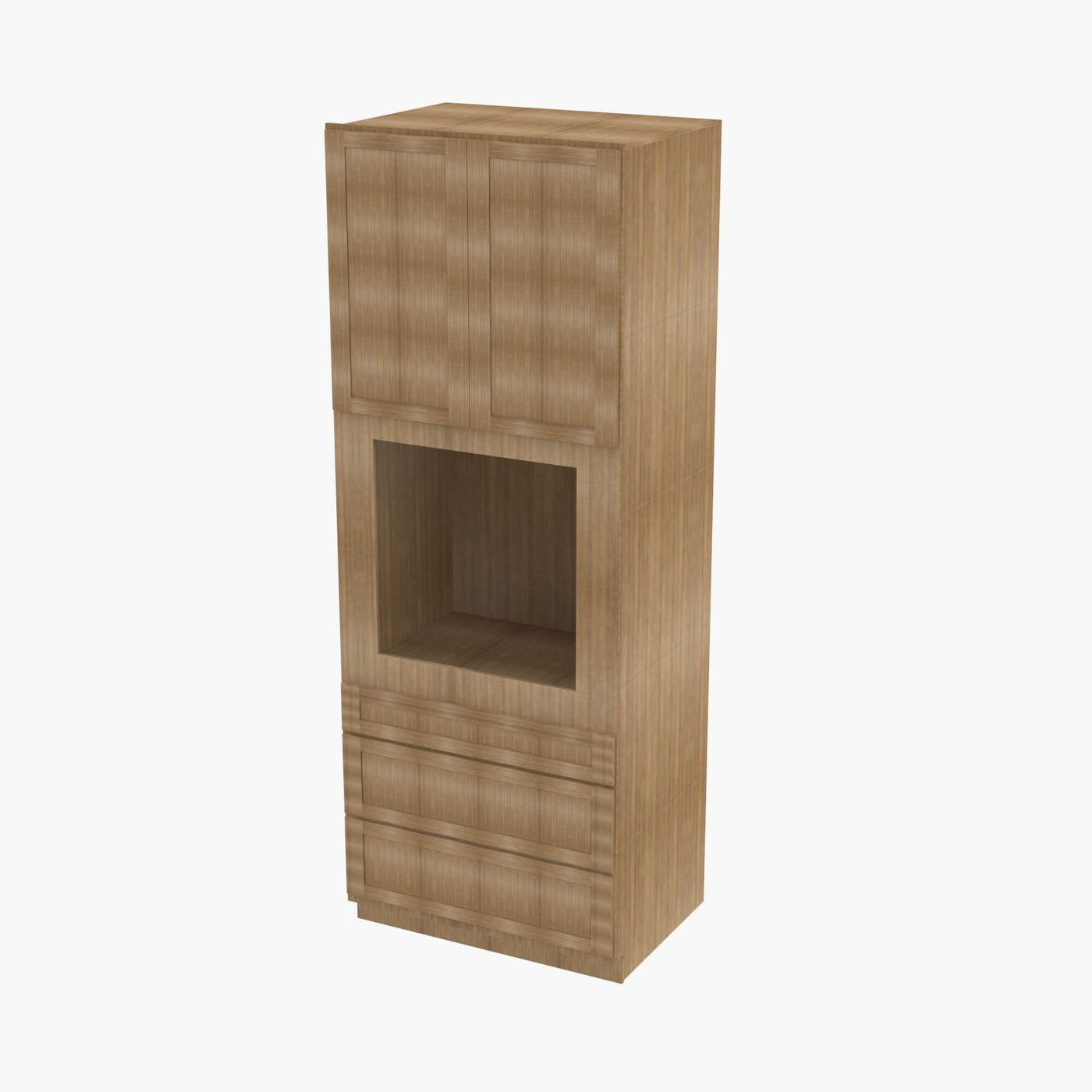 AH-OC3396B 33 Inch Tall Oven Cabinet | Homestead OAK Shaker