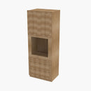 AH-OC3384B Double Door 33 Inch Tall Oven Cabinet | Homestead OAK Shaker - image 2