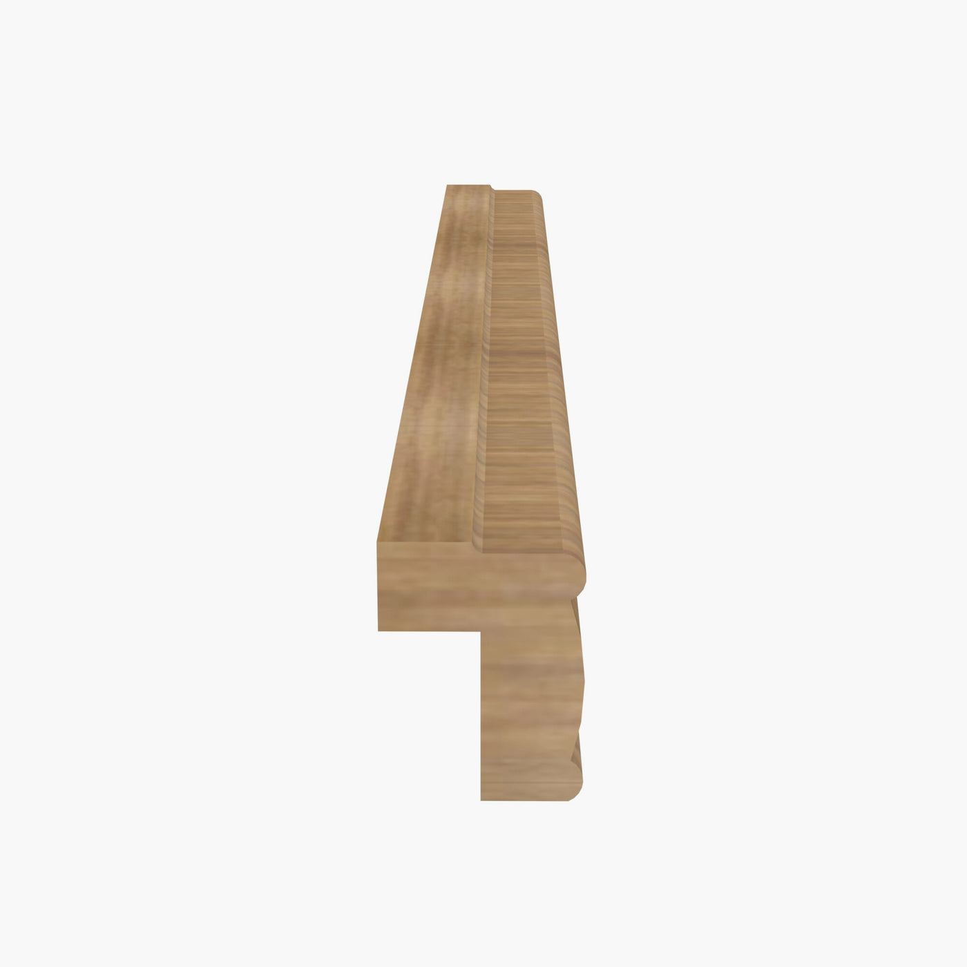 AH-TLRM8 Traditional Light Rail Molding | TSG Forevermark Homestead OAK Shaker