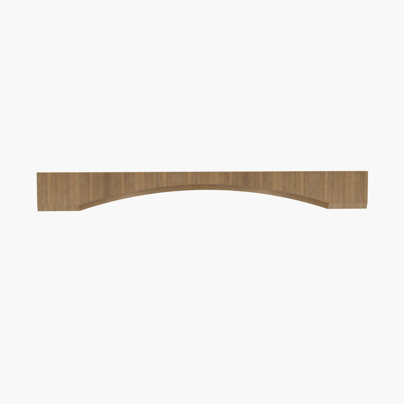 AH-VAL48S Arch Panel Valance | TSG Forevermark Homestead OAK Shaker