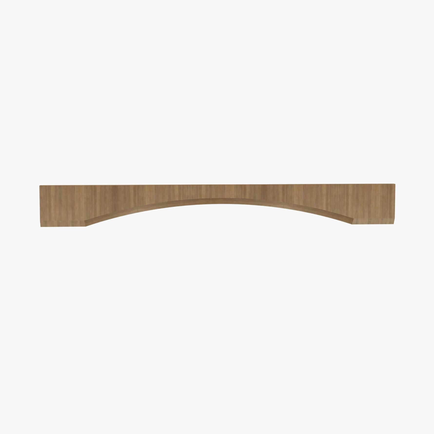 AH-VAL48S Arch Panel Valance | TSG Forevermark Homestead OAK Shaker - image 6