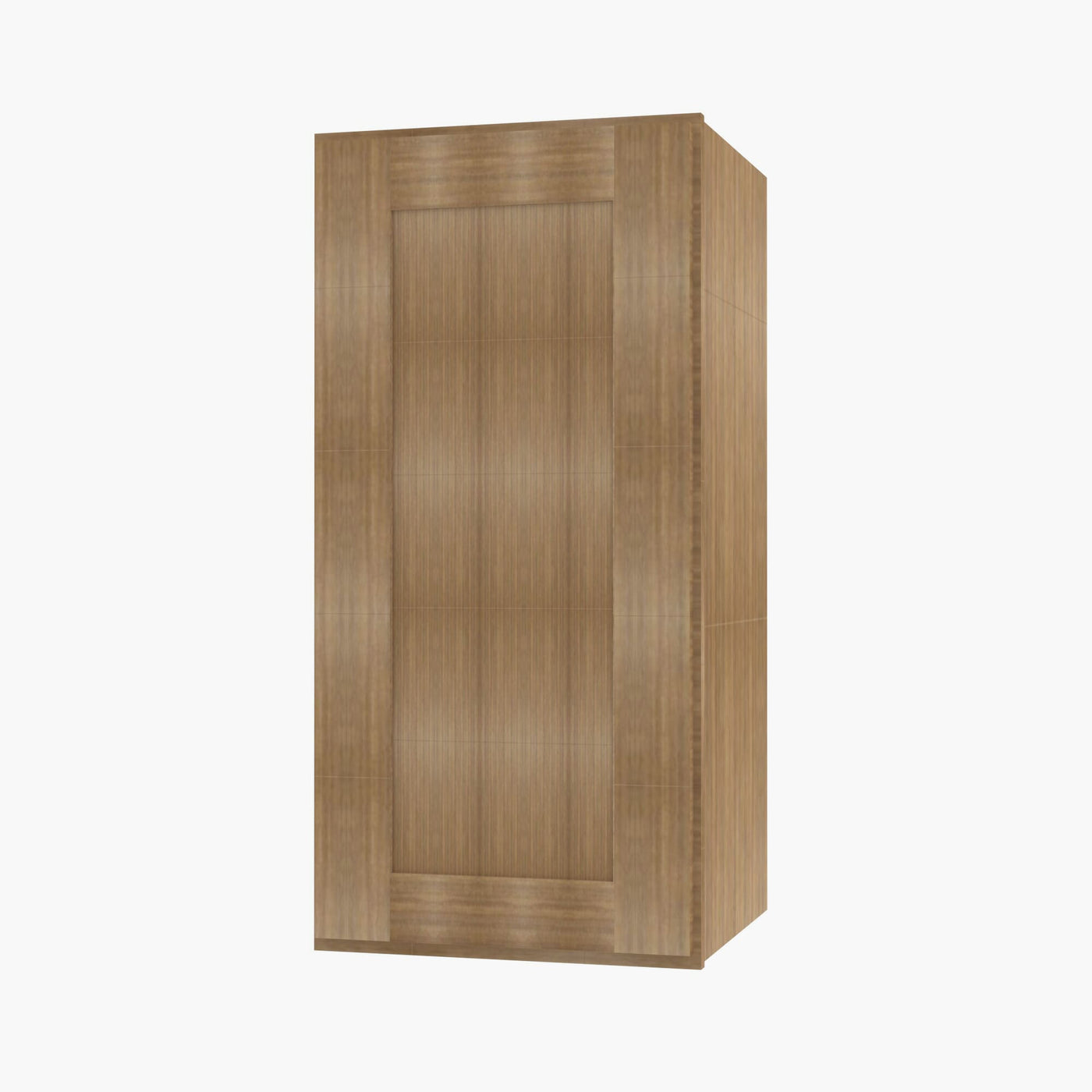AH-W1830 Single Door Cabinets 18 Inch Wall Cabinet | Homestead OAK Shaker