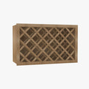 AH-W3018WR 30 Inch Wine Rack Cabinet | Homestead OAK Shaker - image 9