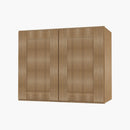 AH-W3342B Double Door 33 Inch Wall Cabinet | Homestead OAK Shaker - image 2