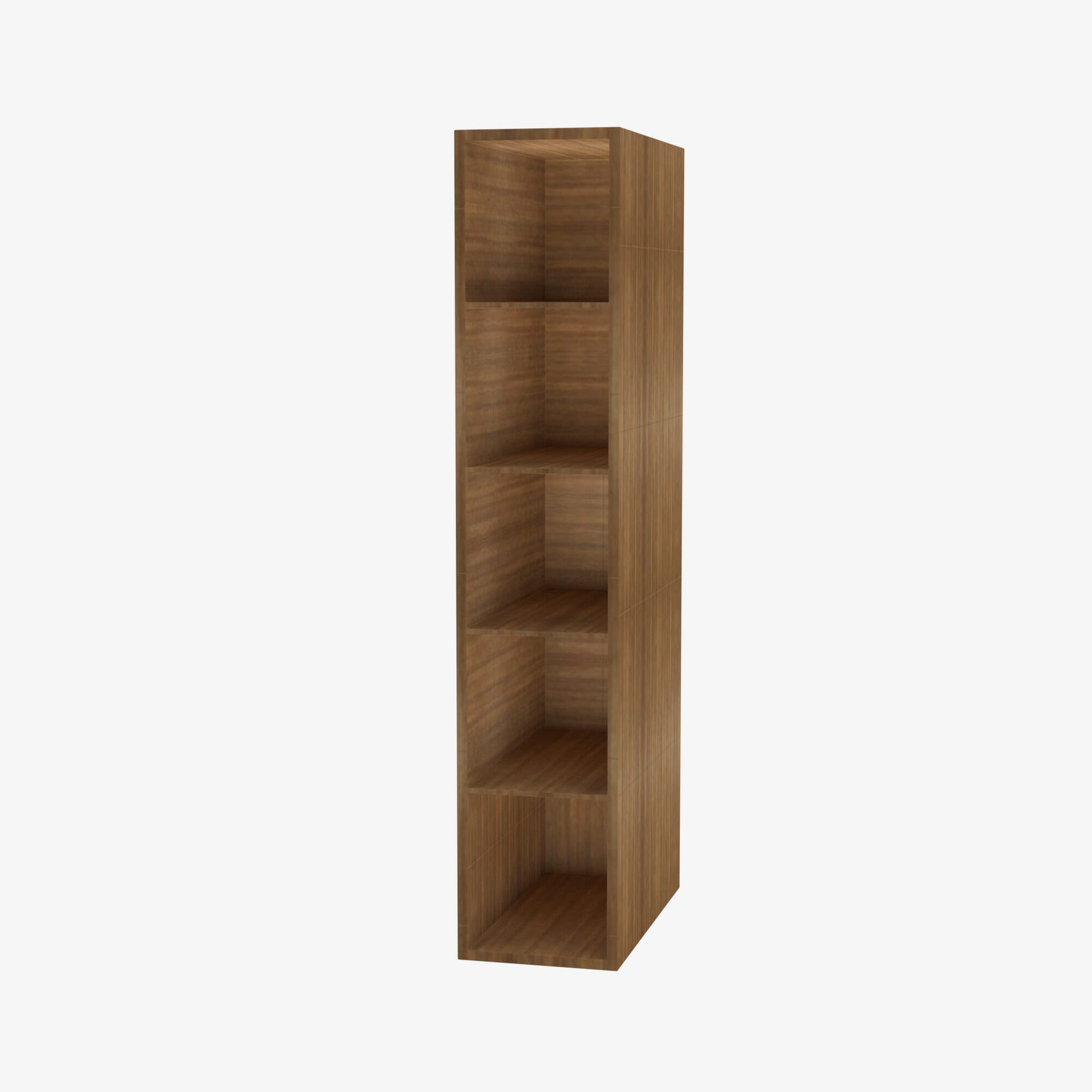 AH-WC636 6 Inch Wall Cube Cabinet with 6 Cubes | Homestead OAK Shaker - image 4