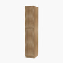 AH-WP1584 Double Door 15 Inch Tall Wall Pantry Cabinet | Homestead OAK Shaker - image 3