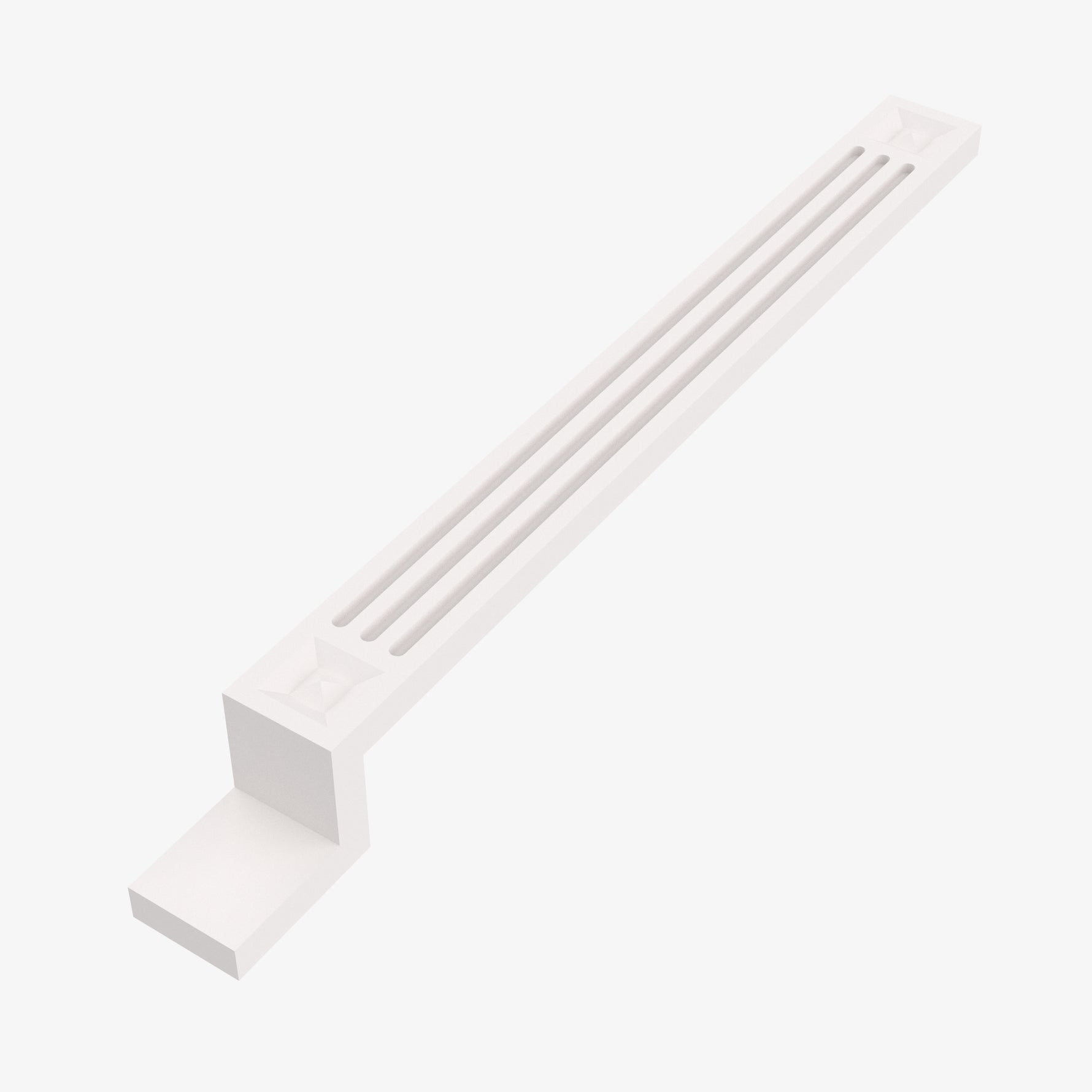 AZ-A3BF Fluted Decorative Base Filler | TSG Forevermark Champagne Maple Shaker - image 2