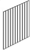 AZ-BP48341214 Beaded Board Panel | TSG Forevermark Champagne Maple Shaker - image 3