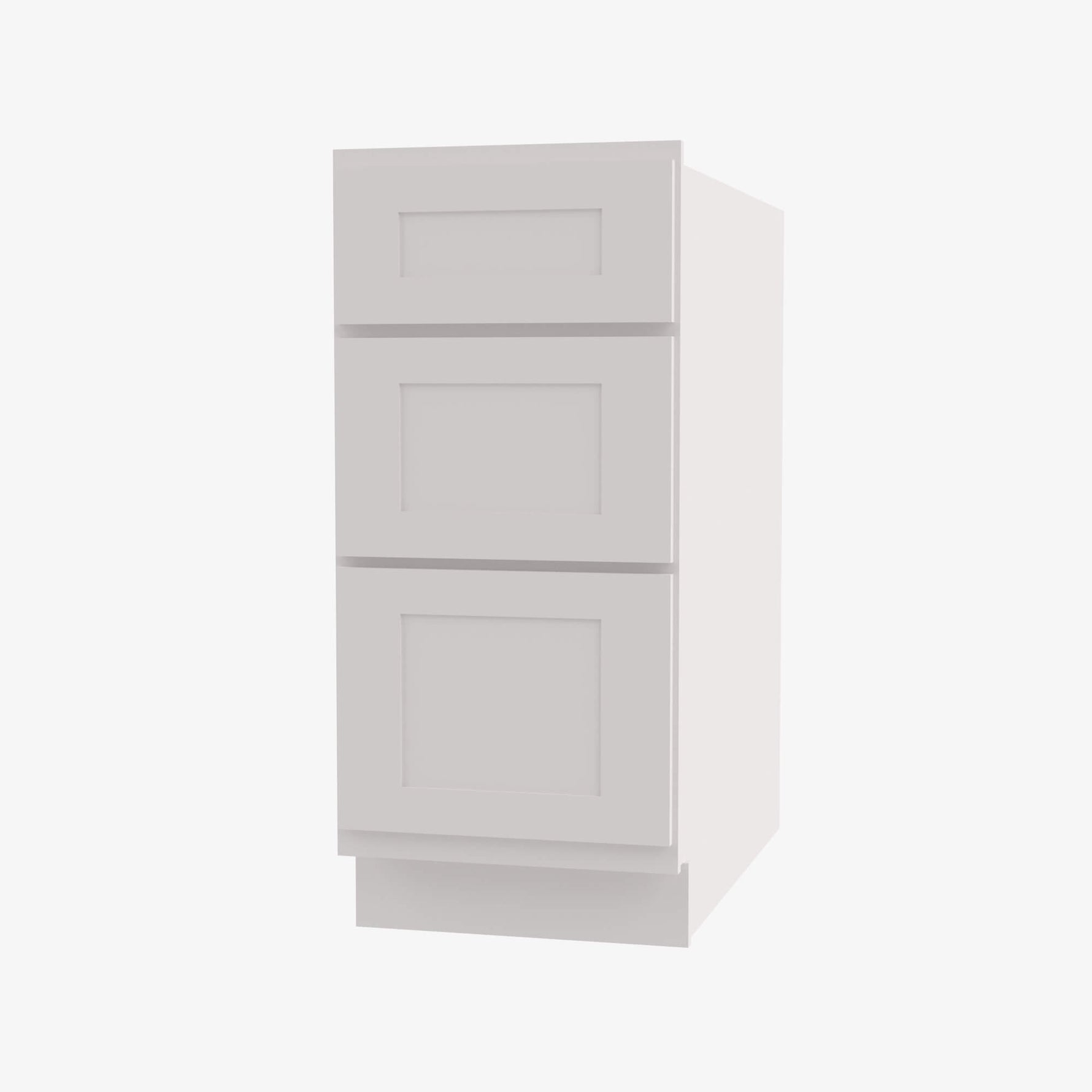 AZ-DB24 3 24 Inch 3 Drawer Pack Base Cabinet | Forevermark Champagne Maple Shaker - image 6