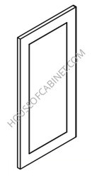 AZ-EPB24D Decorative Base End Door | TSG Forevermark Champagne Maple Shaker - image 3