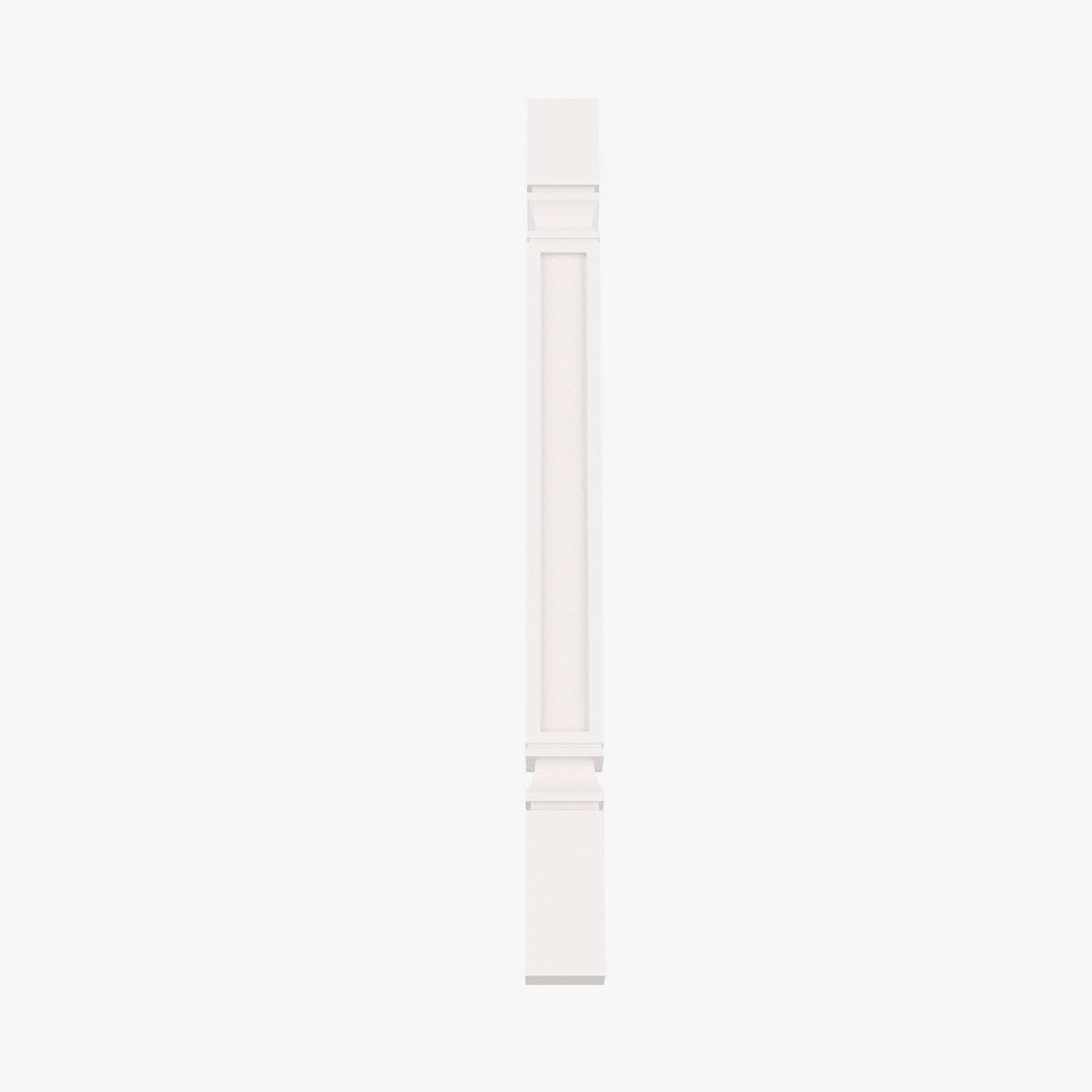 AZ-LEG75 B3x3 Trimmable Full Decor Leg | TSG Forevermark Champagne Maple Shaker