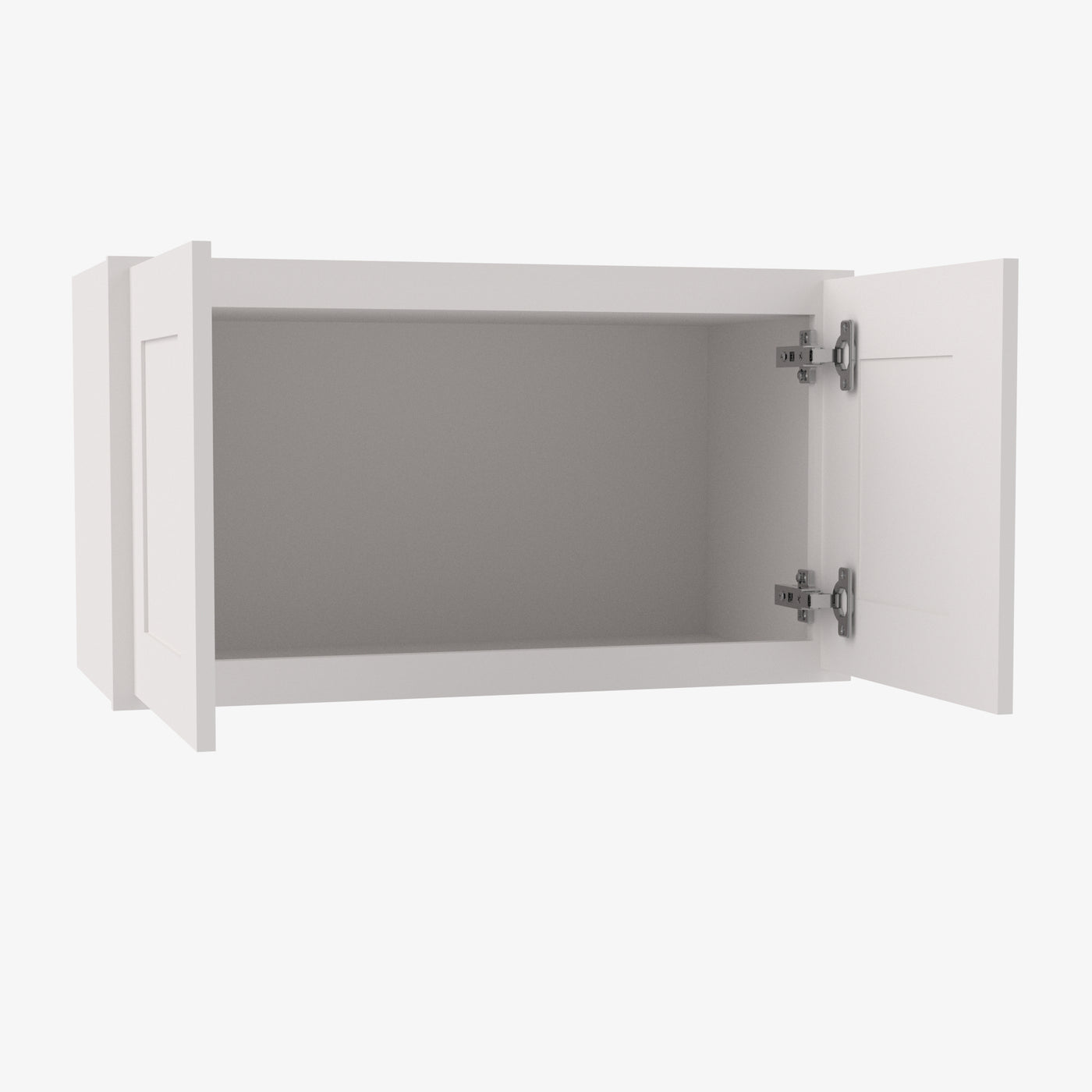 AZ-W2412B Double Door 24 Inch Wall Cabinet | Forevermark Champagne Maple Shaker