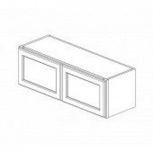 AZ-W3612B Double Door 36 Inch Wall Cabinet | Forevermark Champagne Maple Shaker - image 5