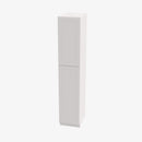 AZ-WP1596 Double Door 15 Inch Tall Wall Pantry Cabinet | Forevermark Champagne Maple Shaker - image 2