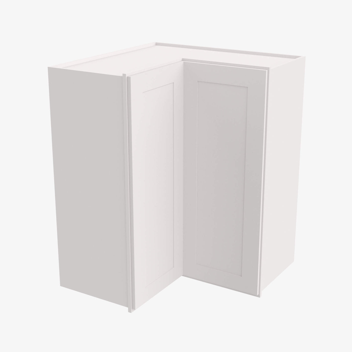 AZ-WSQ2442 24 Inch Easy Reach Wall Corner Cabinet | Forevermark Champagne Maple Shaker