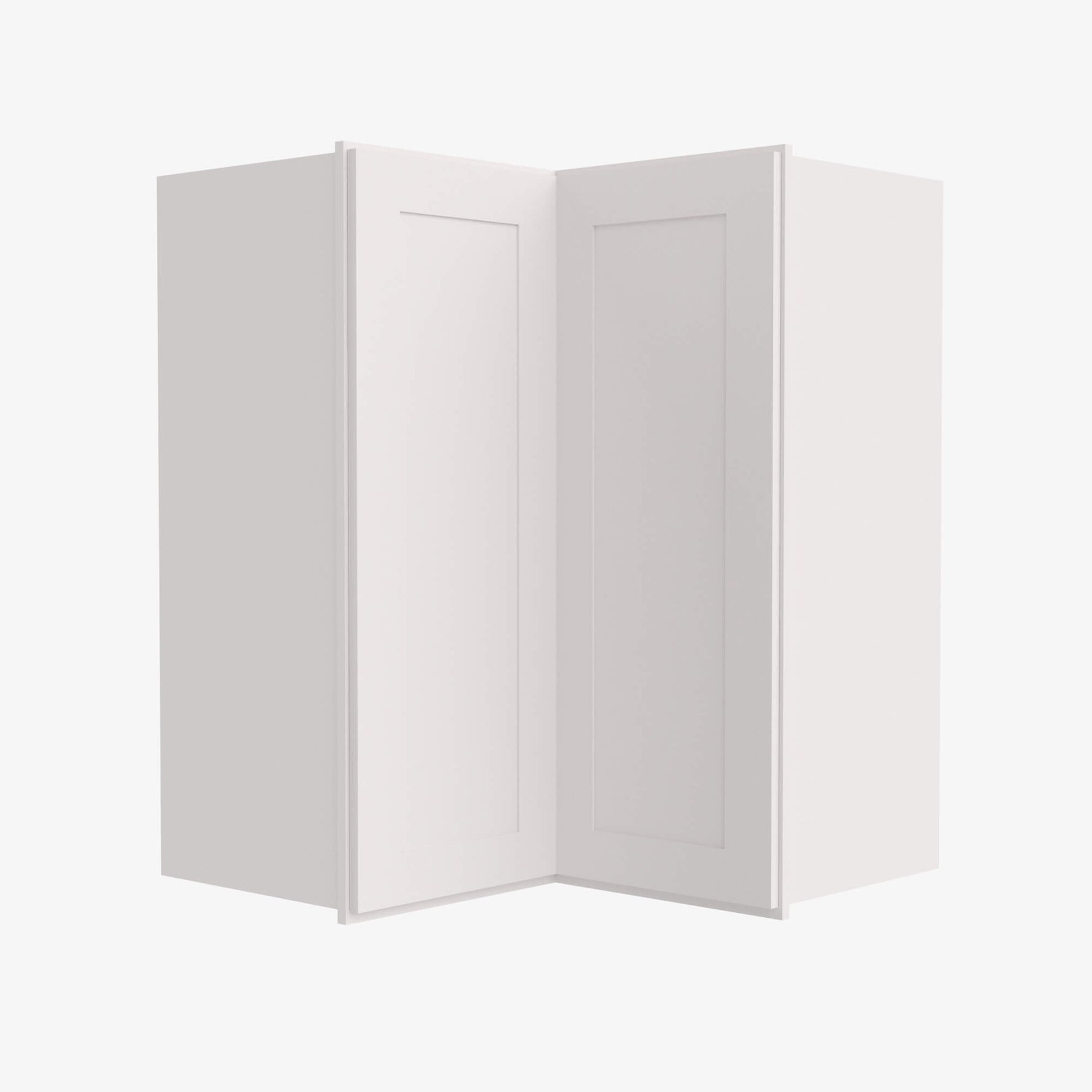 AZ-WSQ2442 24 Inch Easy Reach Wall Corner Cabinet | Forevermark Champagne Maple Shaker - image 6