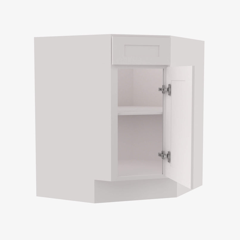 Forevermark Cabinetry AZ-BDCF36 Single Door Cabinets 36 Inch Base Diagonal Corner Sink & Cabinets Cabinet | Forevermark Champagne Maple Shaker - image 3
