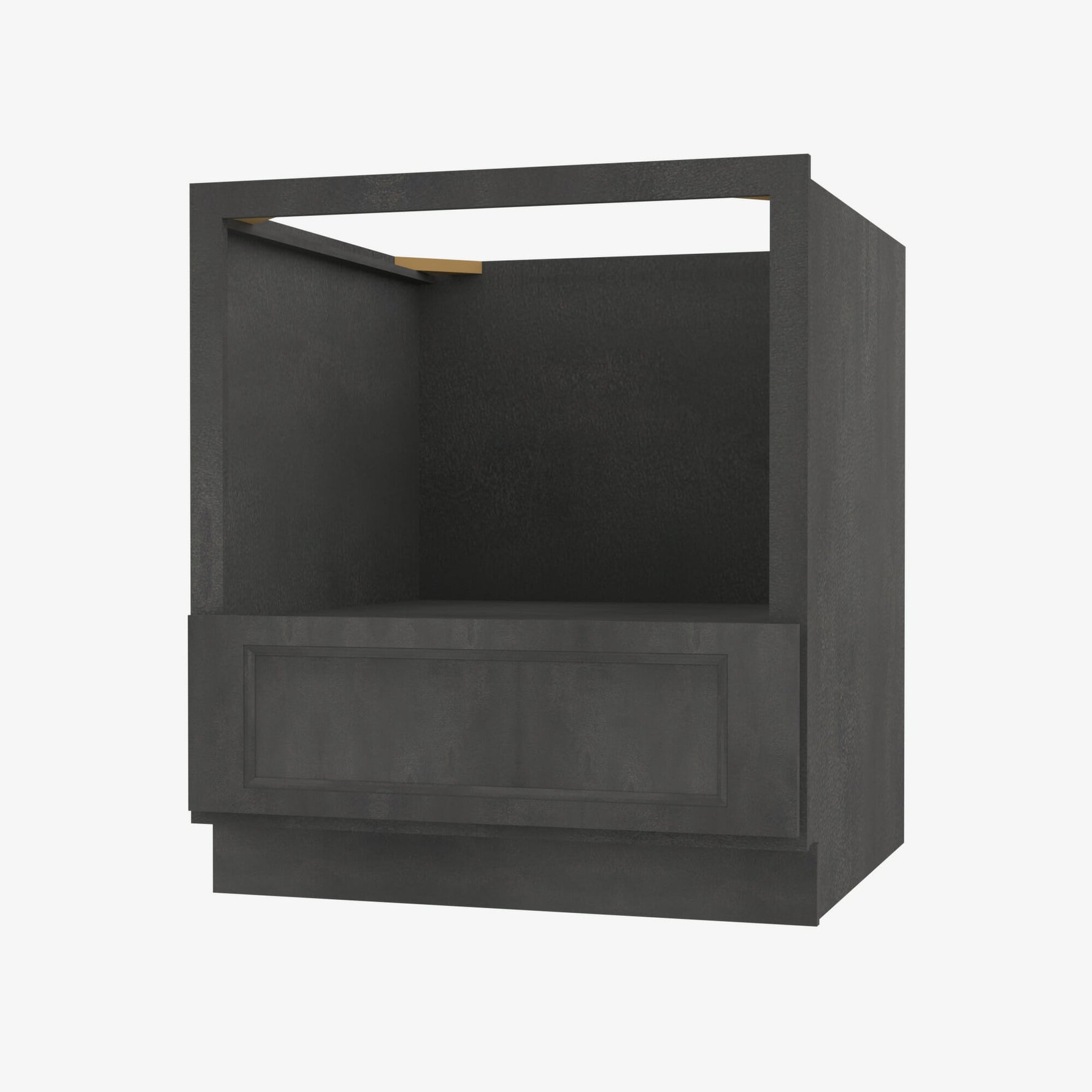 Forevermark Cabinetry AA-B30MW 30W 30 Inch Microwave Base Cabinet | Blaze Black Shaker - image 9