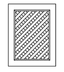 GW-SB30B-ND-SP Lattice Door for Sink and Base Cabinets | TSG Forevermark Gramercy White - image 3