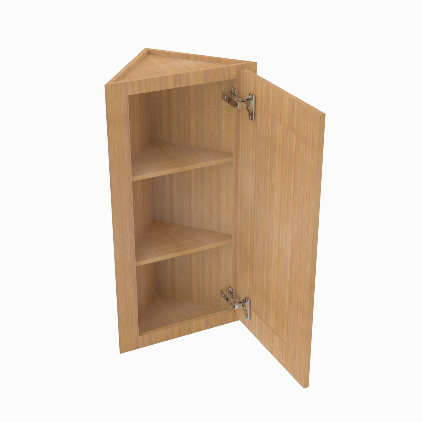 PH-AW30 Single Door Cabinets 30 Inch Wall Angle Corner Cabinet | Petit OAK