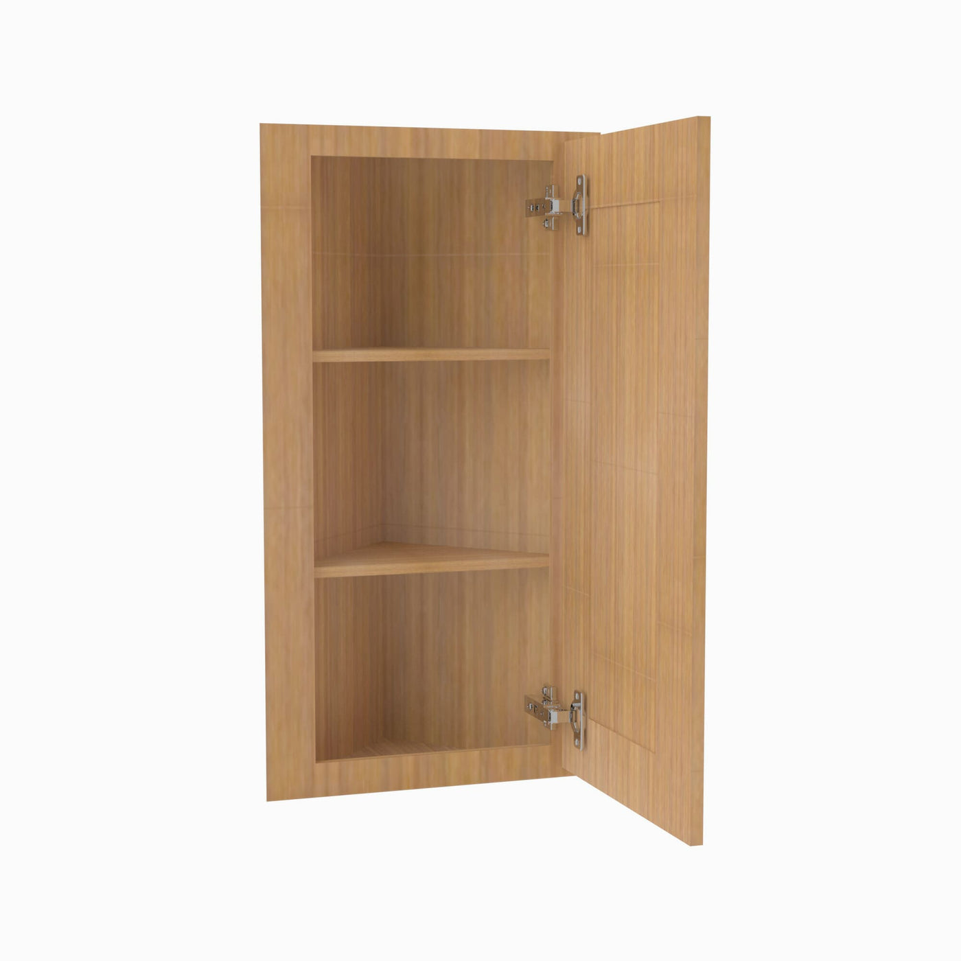 PH-AW30 Single Door Cabinets 30 Inch Wall Angle Corner Cabinet | Petit OAK